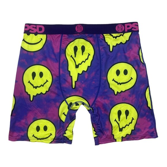 PSD SMILE DRIPPED MENS XL Multi-Color Core Standard Boxer Briefs NEW - Picture 5 of 5